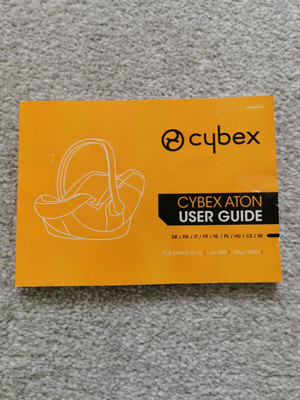 Cybex Aton Kindersitz Autositz Bedienungsanleitungen 