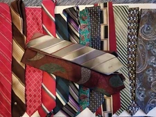 Lot of 15 Ties Mix of Patterns Variety of Brands 