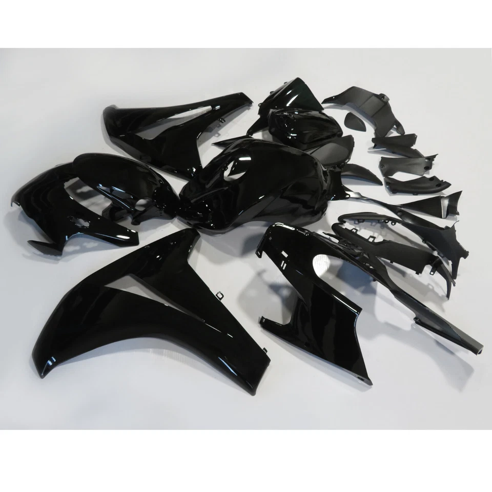 Fit for Honda 2008-2011 CBR 1000RR Black Bodywork Injection Plastic Fairing Kit Foto 4 de 4