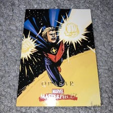 2008 SKY BOX MARVEL MASTERPIECES QUASAR #64 TRADING CARD!