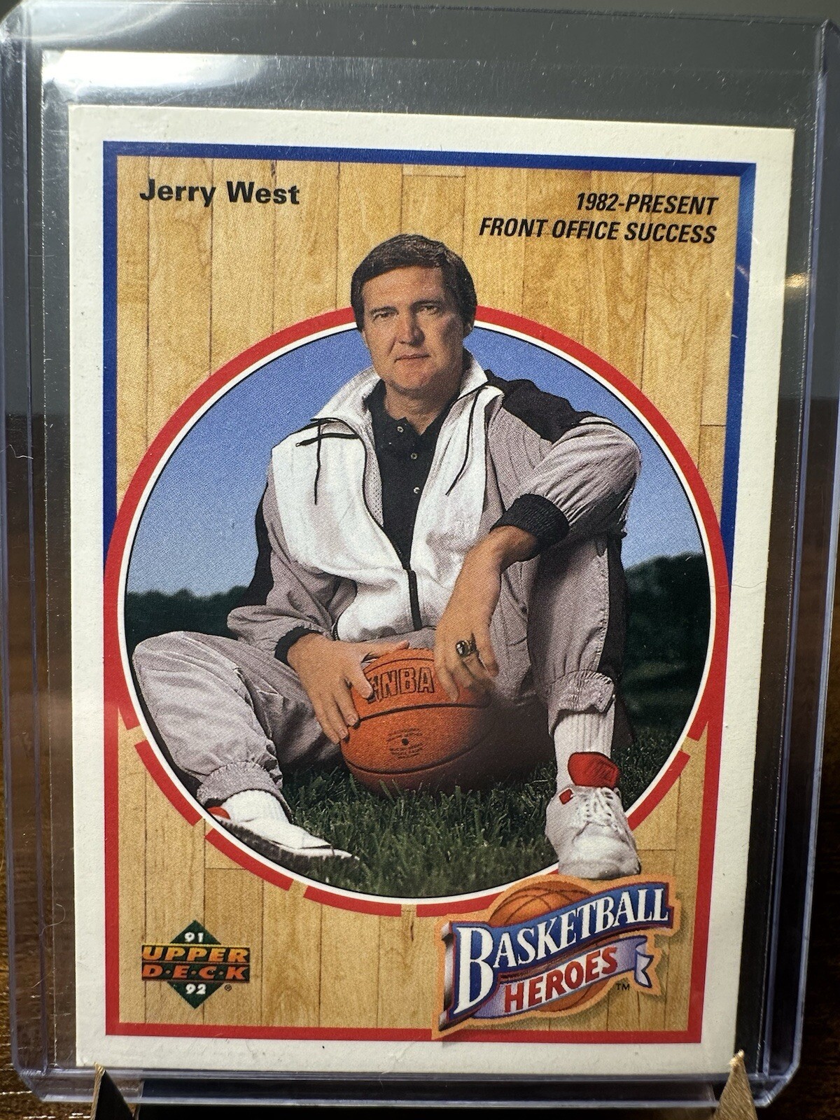 1991-92 Upper Deck Jerry West Heroes #8 Jerry West - Los Angeles Lakers