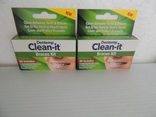 Dentemp Braces Cleaning Kits Interdental Brushes Floss Threaders 372494102615