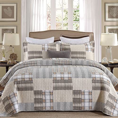 King Quilt 100% Cotton King Size Quilt 