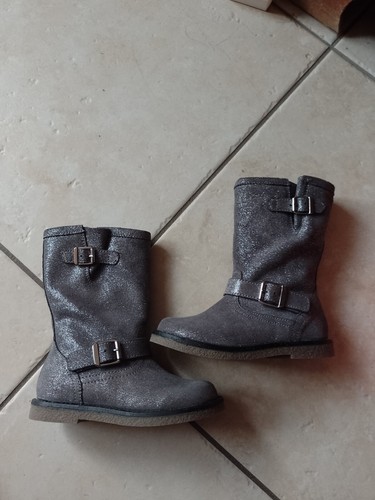 Bottines fille Shoo Pom De Pom D'Api cuir en 26 Boots chaussures neuf étiquette - Picture 9 of 12