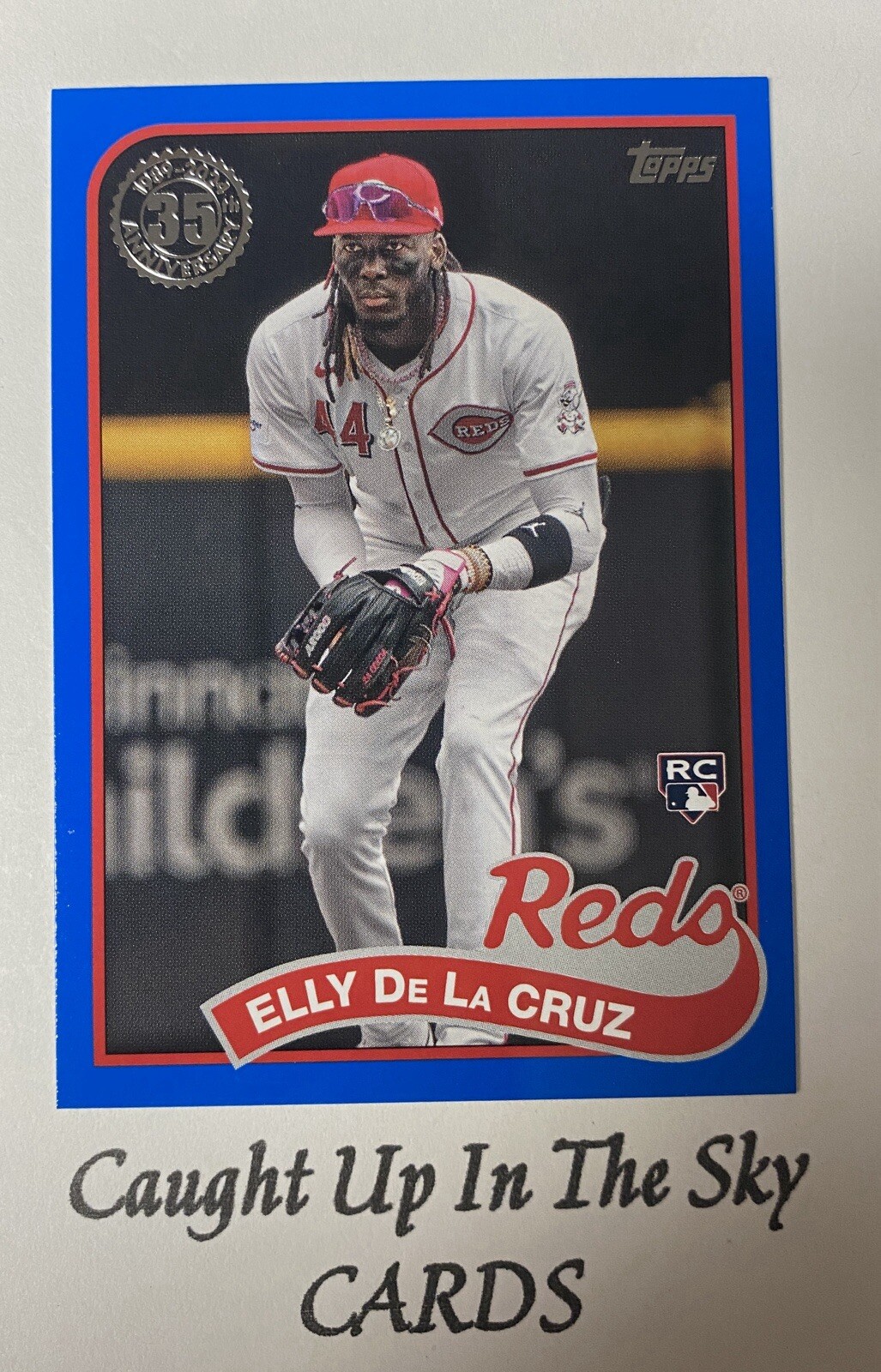 2024 Topps Update Elly De La Cruz RC Blue 89 Topps SP Reds P/R 600