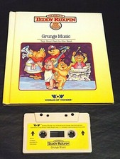 TEDDY RUXPIN BOOK/TAPE GRUNGE MUSIC WORKS WORLDS OF WONDER