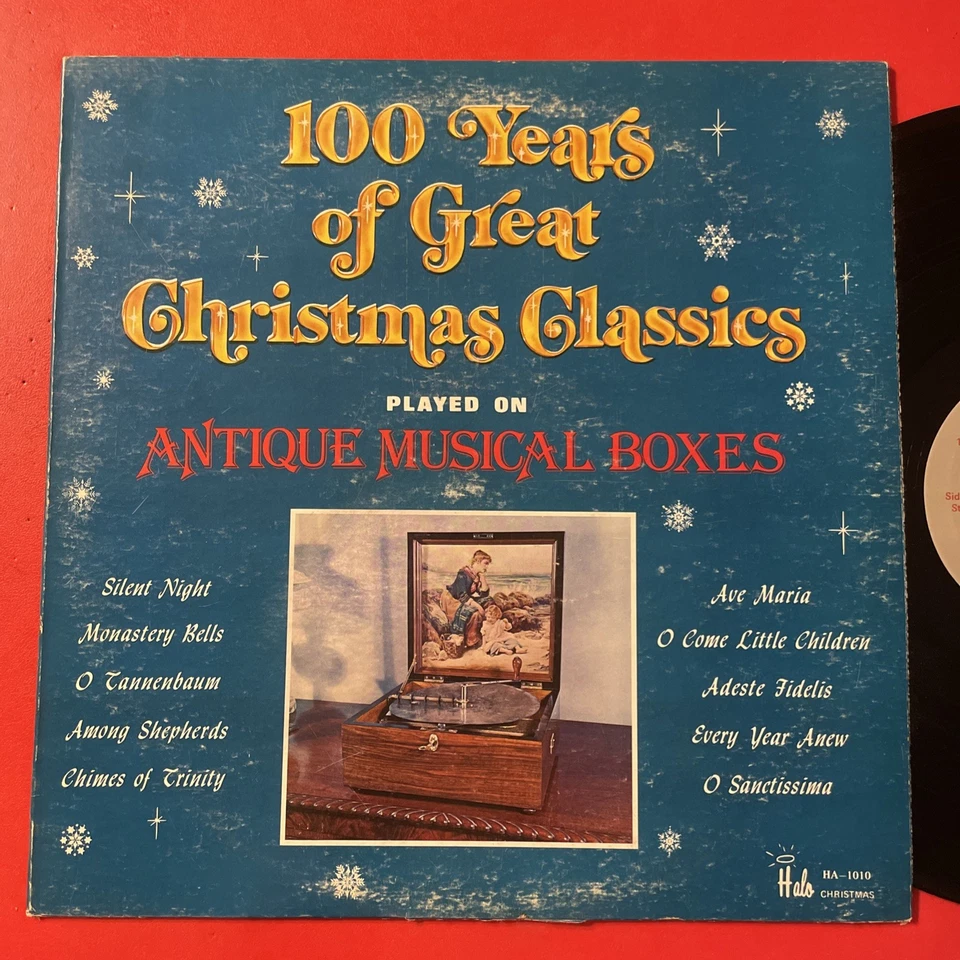 100 Years Of Great Christmas Classics Played On Antique Music Boxes LP Halo VG+ - Image 2 of 4