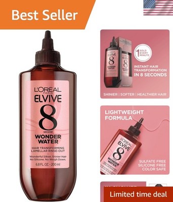 Achieve Luxurious Hair in 8 Seconds: Elvive Lamellar Treatment by L'Oreal 204 M