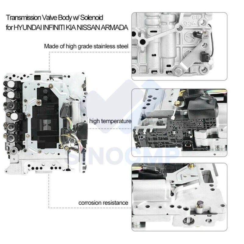RE5R05A Valve Body Solenoid TCM For Nissan Xterra Pathfinder Armada 0260550002 - Image 4 of 4
