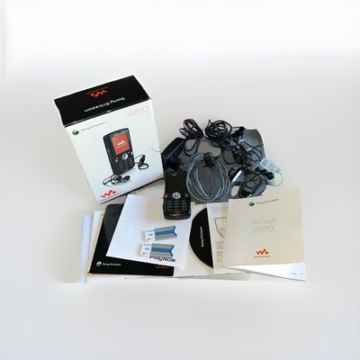 Sony Ericsson Walkman W810i Satin Black in Originalverpackung
