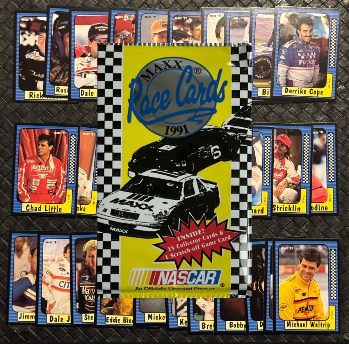 1991 MAXX NASCAR Racing Trading Cards Complete Your Set U Pick Dale Earnhardt