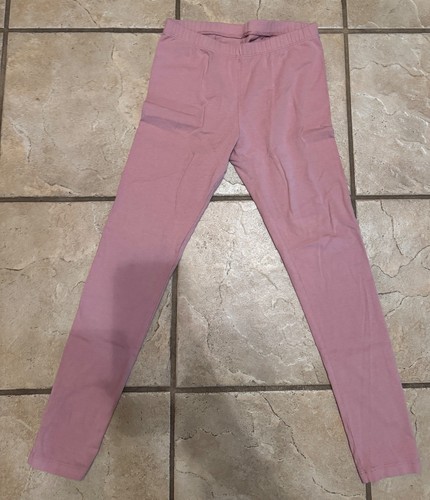 Cat & Jack Large (10-12) Girls Pink Athletic Leggings Casual Compression - Picture 3 of 6