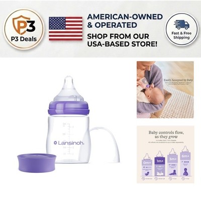 Clinically Proven Anti-Colic Baby Bottle - 5 oz BPA-Free with Easy-Clean Design