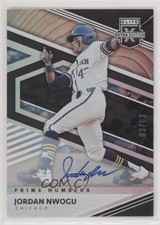 2020 Elite Extra Edition Prime Numbers B Signatures 63/63 Jordan Nwogu Auto 1u6
