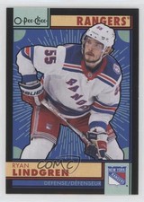 2022-23 O-Pee-Chee Retro Black Border 41/100 Ryan Lindgren #350 10el