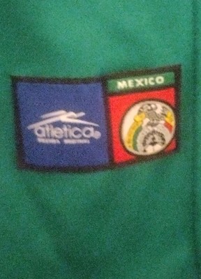 Atletica Mexico 2002 World Cup Cuauhtemoc Blanco Jersey Size Rare XL