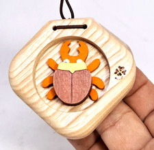 Wooden Castanet Finger Clacker Rhythm Percussion Flamenco Musical Instrument C4