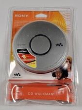 Brand New Sealed - Sony Silver D-EJ011 CD Walkman - Compact Disc Player