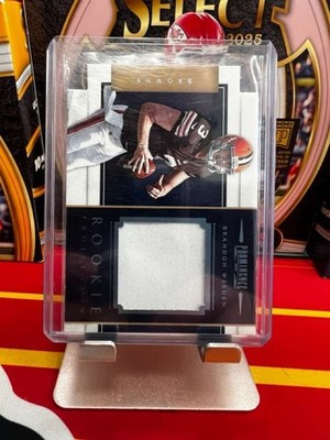 2012 Panini Prominence - Rookie Projection Materials #18 Brandon Weeden