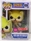 Funko Pop 1059 Super Sonic With Emeralds Flocked Sonic The Hedgehog Target
