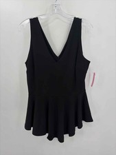Pre-Owned Karen Kane Black Size Medium Short Sleeveless Dress