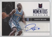 2012-13 Panini Momentum Momentous Rookies Auto Darius Miller #50 Auto RC