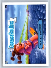 2022 on Vacation GPK Garbage Pail Kids Goes Water Ski BRIE Base #77a