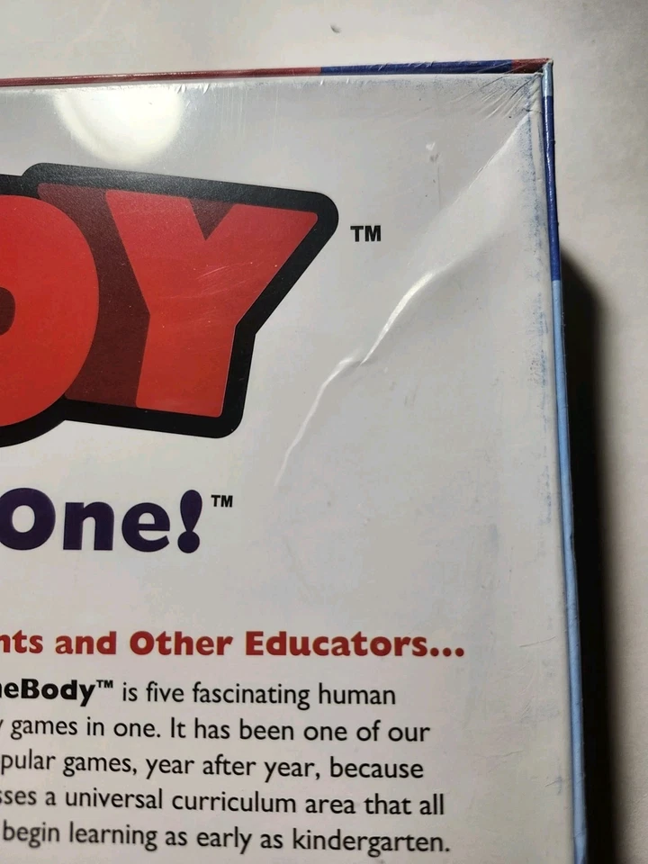 Some Body Board Game SEALED NEW Five Human Anatomy Game 1-4 Players Ages: 6+  - Image 4 of 4