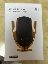 Simple Fast Smart Sensor R1 Automatic Clamping Car Wireless Charger Phone Holder