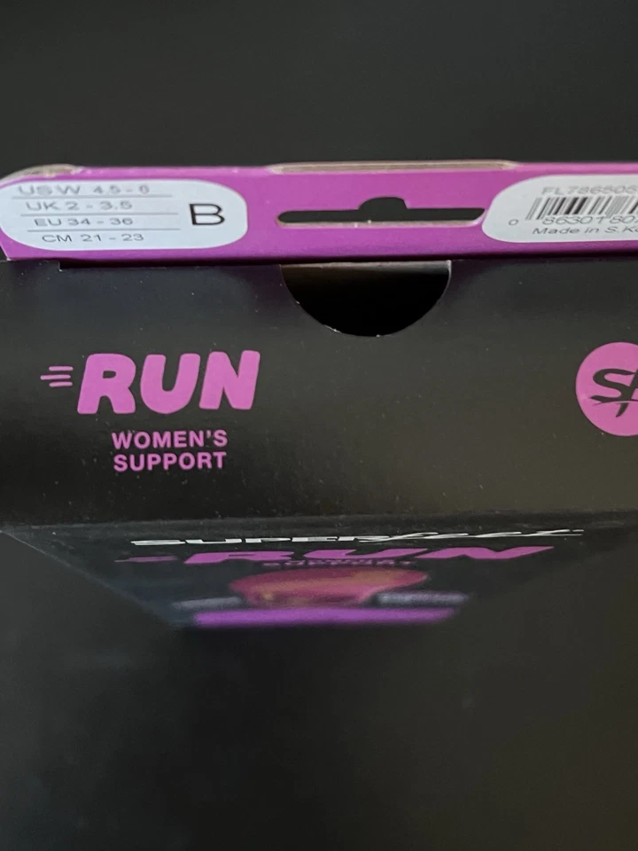 Superfeet RUN Suporte Feminino Estabilidade Adicionada Tamanho B Rosa Feminino W - 4.5 - 6 - Imagem 3 de 4