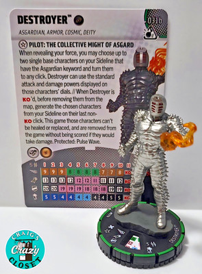HeroClix Destroyer 031b Marvel Smash and Destroy Rare Prime