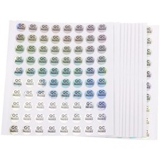 800PCS Self Adhesive QC Passed Labels Warehouse Quality Stickers Check Tested