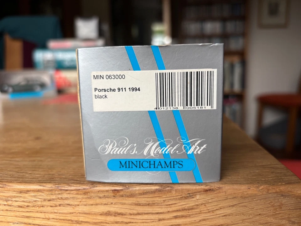 Minichamps Porsche 911, 1994, Black, 993, 1/43 - Image 4 of 4