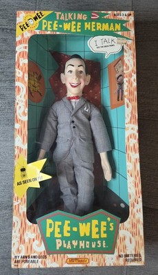 Matchbox Pee-Wee Herman Talking Doll Still In Box - Does Not Talk