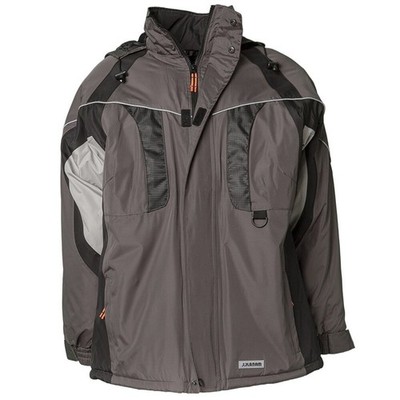 Planam Parka Outdoor Space Gra U/Schwarz/Hellgrau S Neu