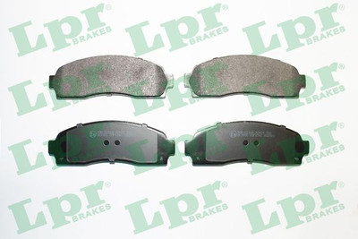 LPR 05P1542 Bremsbelagsatz, Scheibenbremse für FORD USA