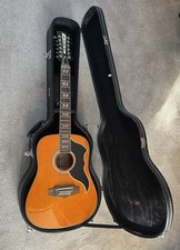 EKO Ranger XII VR EQ 12 String Electro Acoustic Guitar With Hard Case