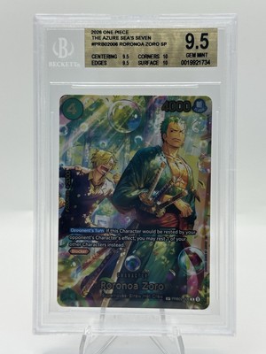 Roronoa Zoro - PRB02-006 (SP) - The Azure Sea's Seven (OP14) BGS