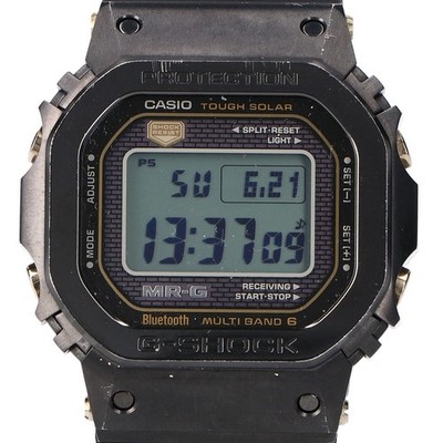 G-SHOCK WATCH MRG-B5000R-1JR TITANIUM & COBALION TOUGH SOLAR BLACK DIGITAL MEN'S