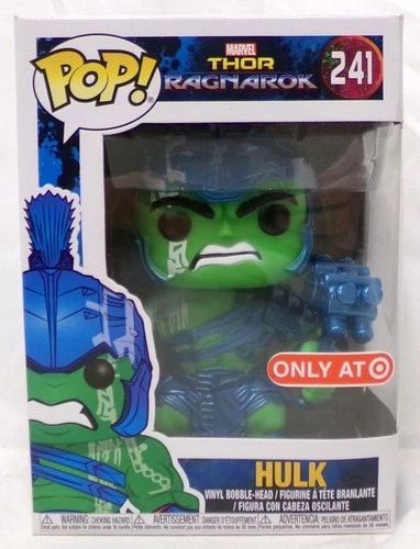 Funko Pop! 241 Hulk Marvel Thor Ragnarok Target Exclusive Vinyl Figure