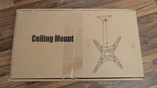 Mountup Ceiling TV Mount for Most 37-75 Inch LED LCD OLED Flat Curved TVs