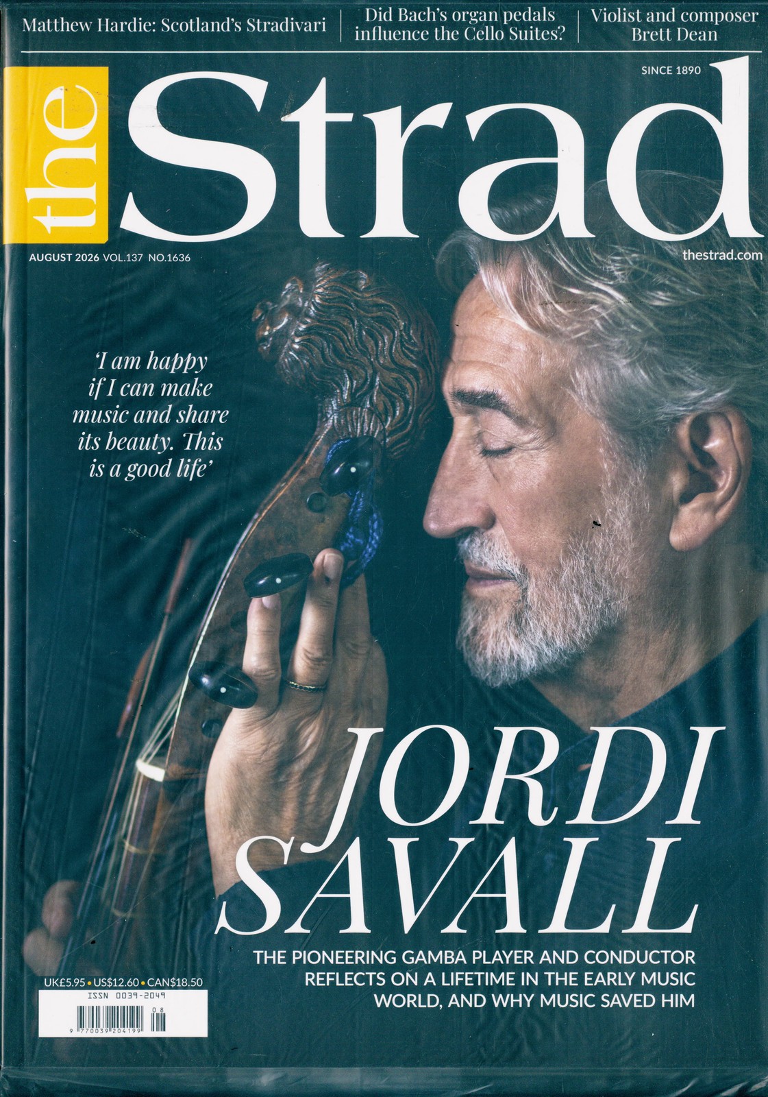 STRAD MAGAZINE AUG 26