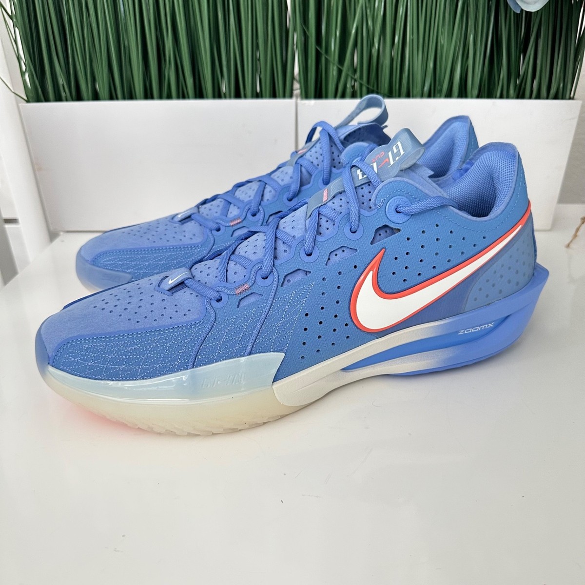 Nike Air Zoom GT Cut 3 NBY Royal Pulse Basketball Shoes DV2913 403