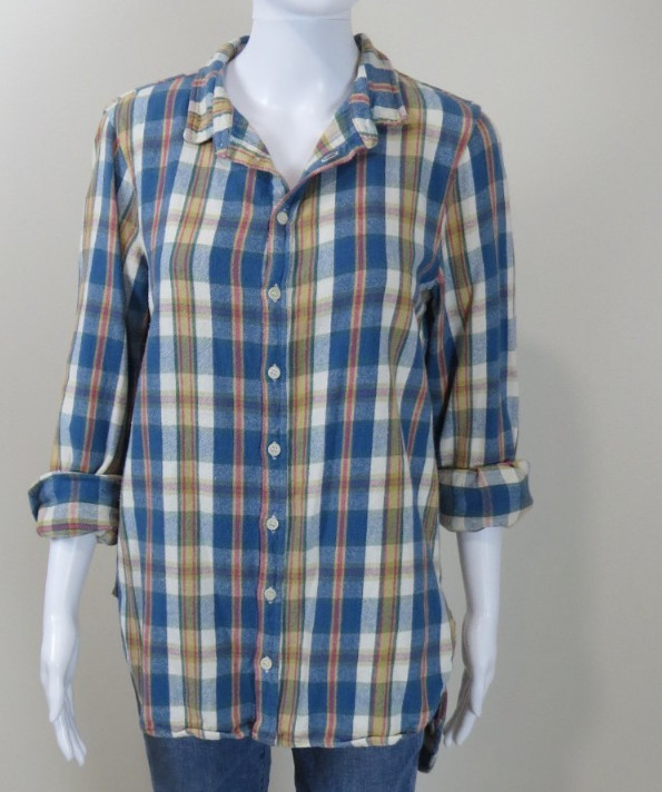 CP Shades Flannel Plaid Shirts (Bundle of 2) Cotton SIZE Small TWO Button Up image 5