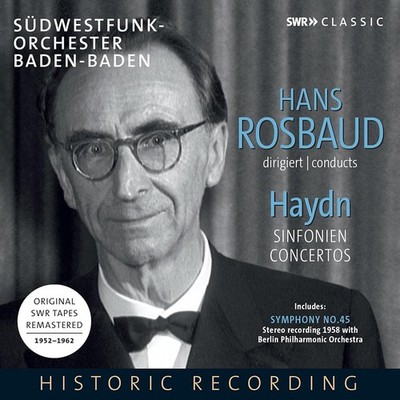 Hans Rosbaud Conducts Joseph Haydn Box 7 CDs SWR SO, BP, SWR Classic, remastered