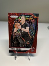 2024-25 Panini Prizm Duncan Robinson Fast Break Red /100, Good to grade!!