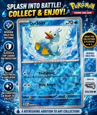 Pokémon TCG Ducklett 025/086 Reverse Holo Common Sv: White Flare 2025
