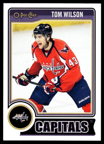 2014 O-Pee-Chee Tom Wilson #434 card