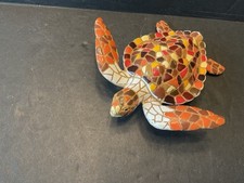 Mosaic Sea Turtle figurine Beautiful Colors