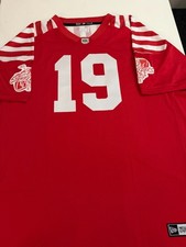 Calgary Stampeders Bo Levi Mitchell #19 CFL NEW ERA 4XL football jersey Rootin
